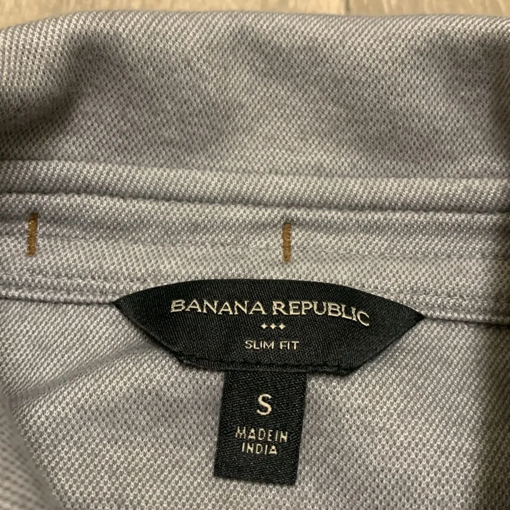 Mens Banana Republic‎ Slim Fit Button Up Stretch Cause Shirt